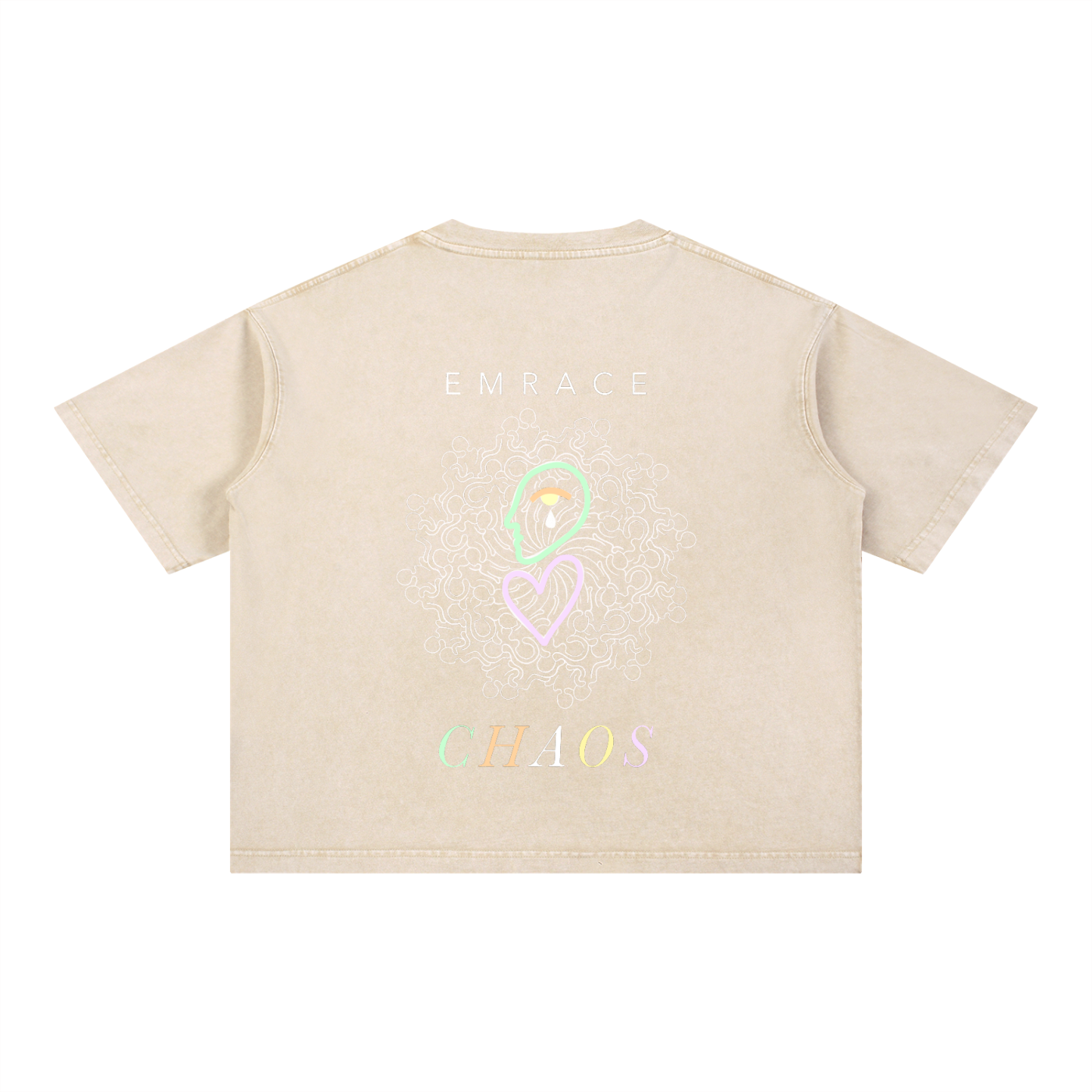 Mineral Wash Boxy Cotton T-Shirt