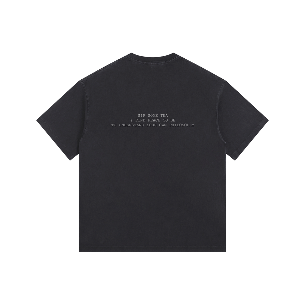 Vintage Washed Oversized Cotton T-Shirt