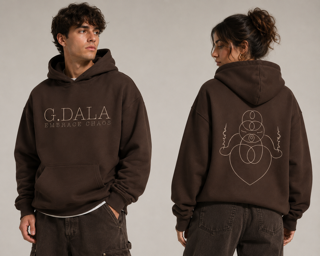 Essential Oversized Boxy Fit Fleece Hoodie