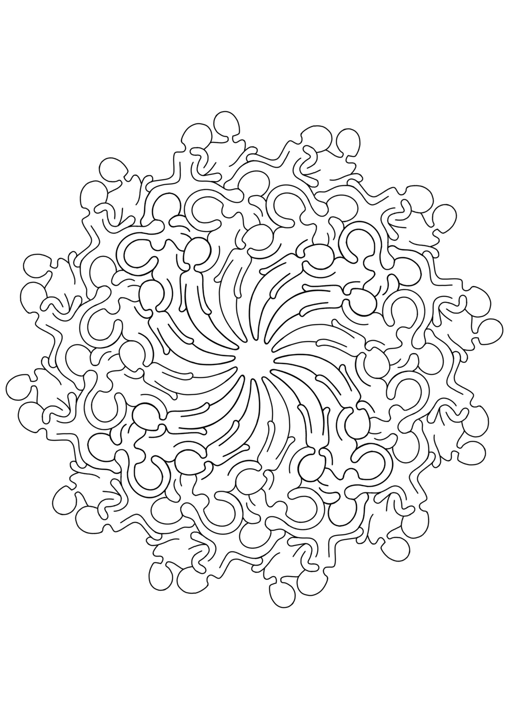 Alien Mandala Entanglement