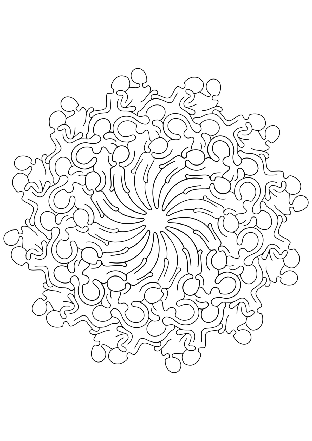 Alien Mandala Entanglement
