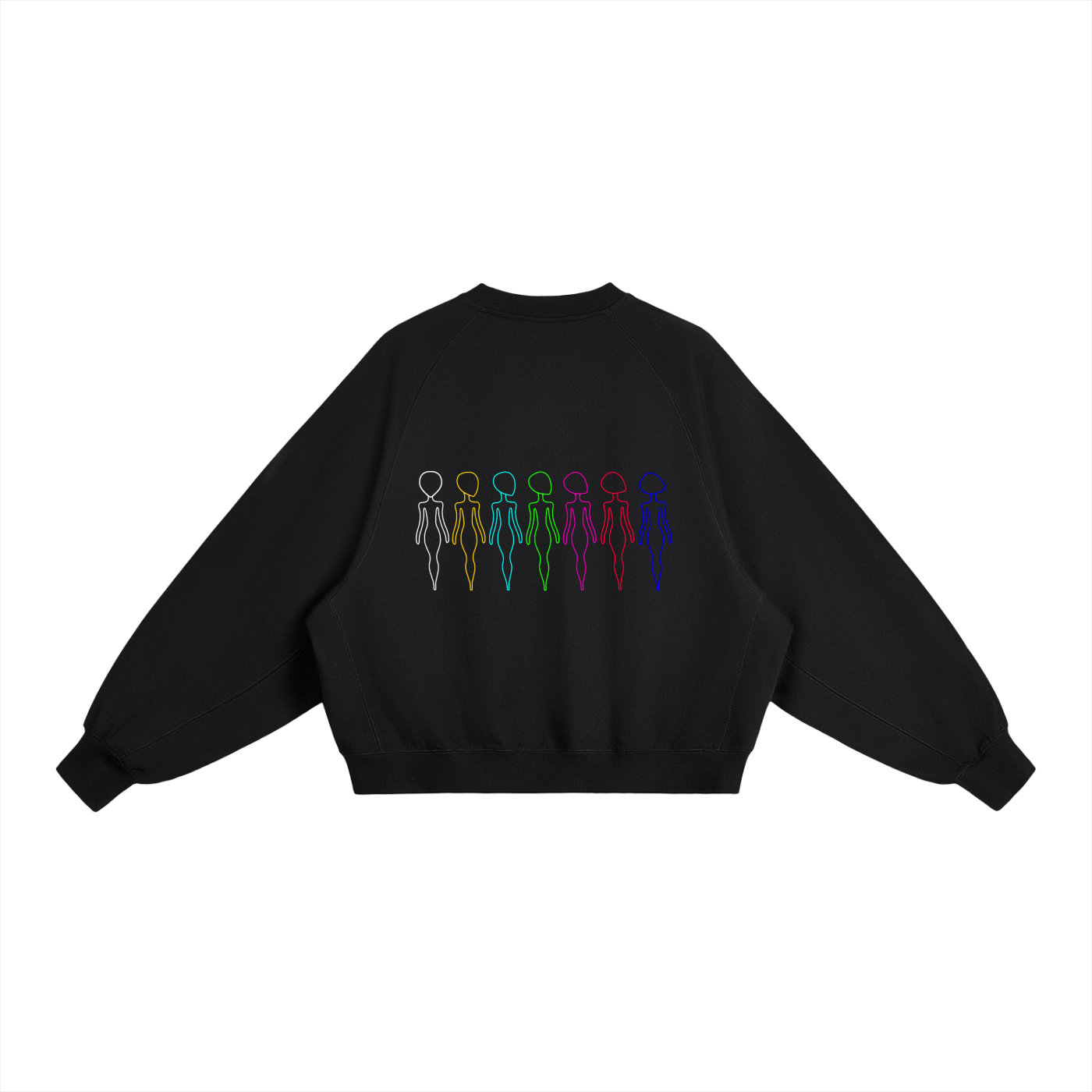 Essential Heavyweight Dolman Sleeve Boxy Sweatshirt